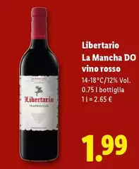 Libertario - La Mancha DO Vino Rosso
