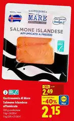 Gastronomia Di Mare - Salmone Islandese Affumicato