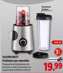Silvercrest - Frullatore Per Smoothie