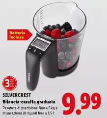 Silvercrest - Bilancia-caraffa Graduata