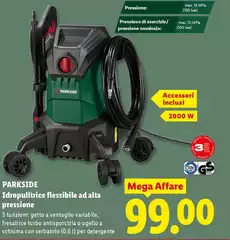 Parkside - Idropulitrice Flessibile Ad Alta Pressione