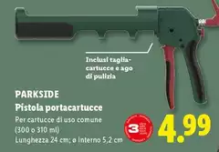 Parkside - Pistola Portacartucce