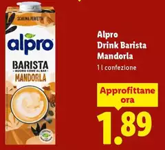 Alpro - Drink Barista Mandorla