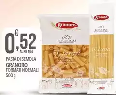Granoro - Pasta Di Semola Formati Normali Granoro - Pasta Di Semola Formati Normali