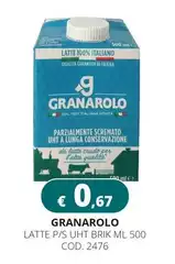 Granarolo - Latte P/s UHT Brik