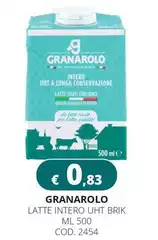 Granarolo - Latte Intero UHT Brik