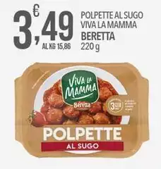 Beretta - Polpette Al Sugo Viva La Mamma Beretta - Polpette Al Sugo Viva La Mamma