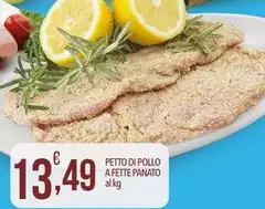 Petto Di Pollo A Fette Panato