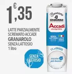 Granarolo - Latte Parzialmente Scremato Accadi Senza Lattosio