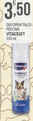 Vitakraft - Deo Spray Talco Per Cani