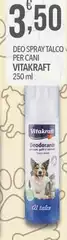 Vitakraft - Deo Spray Talco Per Cani