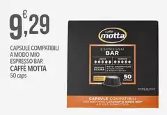 Caffè motta - Capsule Compatibili A Modo Mio Espresso Bar
