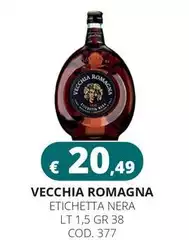 Vecchia romagna - Etichetta Nera