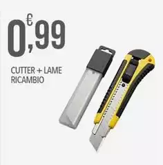 Cutter + Lame Ricambio