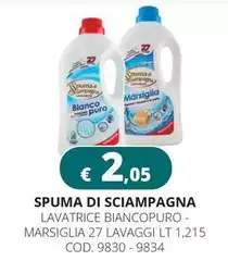 Spuma di Sciampagna - Lavatrice Biancopuro - Marsiglia