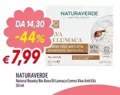 Natura bio - Natural Beauty Bio Bava Di Lumaca Crema Viso Anti Età Natura bio - Natural Beauty Bio Bava Di Lumaca Crema Viso Anti Età