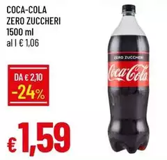 Coca Cola - Zero Zuccheri