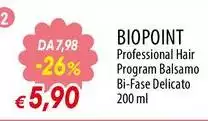 Biopoint - Professional Hair Program Balsamo Bi-Fase Delicato