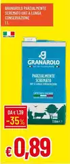 Granarolo - Parzialmente Scremato UHT A Lunga Conservazione