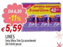 Lines - Seta Ultra Trio Cp Assorbenti