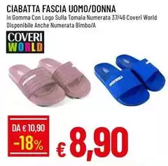 Coveri - Ciabatta Fascia Uomo/Donna
