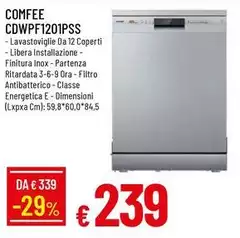 Comfeè - Cdwpf1201pss