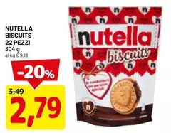 Nutella - Biscuits 22 Pezzi