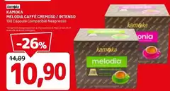 Kamoka - Melodia Caffè Cremoso/ Intenso