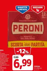 Peroni - 12 X 330 Ml