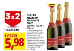 Muller -  Thurgau Spumante Brut