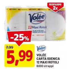 Maxi - Carta Igienica 12  Rotoli