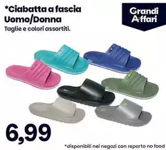 Ciabatta A Fascia Uomo/Donna