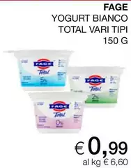 Fage - Yogurt Bianco Total