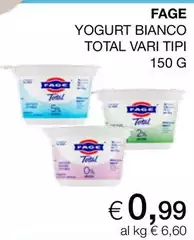Fage - Yogurt Bianco Total