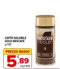 Nescafé - Caffè Solubile Gold