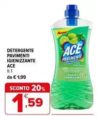 Ace - Detergente Pavimenti Igienizzante