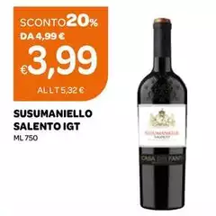 Casa - Susumaniello Salento IGT