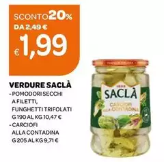 Saclà - Verdure