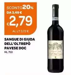 Sangue Di Giuda Dell'oltrepò Pavese DOC