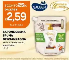 Spuma di Sciampagna - Sapone Crema