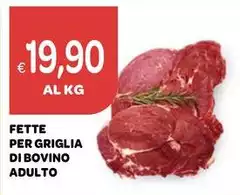 Fette Per Griglia Di Bovino Adulto
