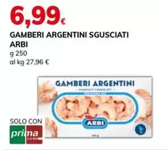 Arbi - Gamberi Argentini Sgusciati