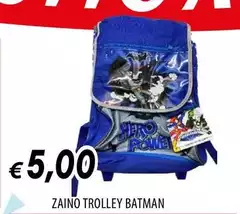 Hero - Zaino Trolley Batman