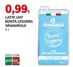 Granarolo - Latte Uht Bontà Leggera