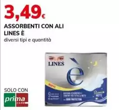 Lines - Assorbenti Con Ali
