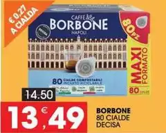 Caffe borbone - Cialde Decisa