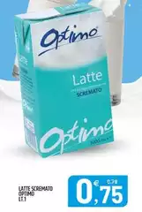 Optimo - Latte Scremato