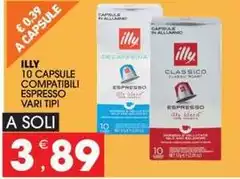 Illy - 10 Capsule Compatibili Espresso