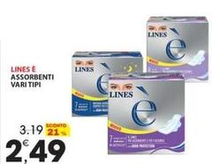 Lines - Assorbenti