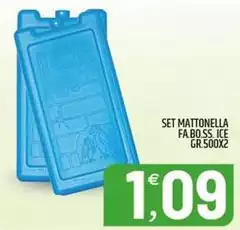 Set Mattonella Fabo Ss. Ice